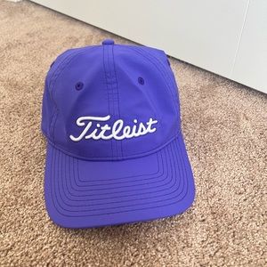 Purple Titleist Cap